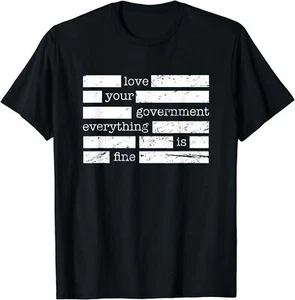 NUEVA Camiseta Limitada Redactada Teórica de la Conspiración - Imagen 1 de 12