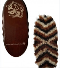 Tail Tamer Wood Series Small Oval Horse Hair Brush