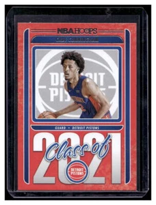 2021-22 Hoops Class of 2021 #1 Cade Cunningham ROOKIE INSERT - Picture 1 of 2