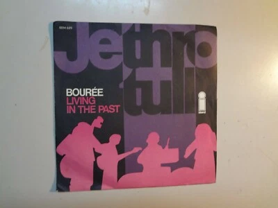 JETHRO TULL: Bouree-Living In The Past-Italy 7" 1970 Island Records 6014 029 PSL - Image 1 of 4