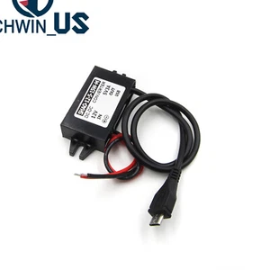 12V to 5V 3A 15W DC-DC Car Power Converter USB Buck Power Module Output - Afbeelding 1 van 4