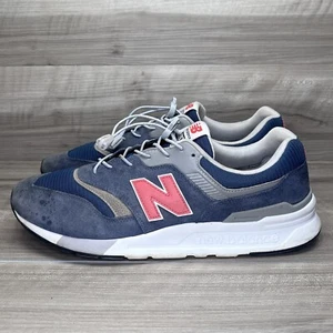 New Balance 997 Navy Blue Red Grey Mens Size 12 CM997HAY Athletic Shoes Sneakers - Picture 1 of 10