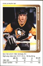 1991-92 (HKY) Panini Stickers #280 Mark Recchi