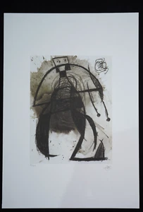 Miro Lithographie Lizenz Stempel, limitiert. sign, 35 x50 cm - Imagen 1 de 4