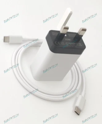 Genuine Google Pixel 5a 5G / XL / 6 30W Fast Charge Plug Adapter & USB-C Cable - Image 1 of 4