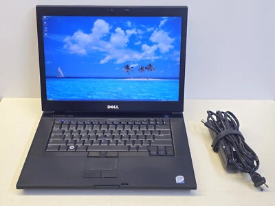 Dell Latitude E6500 15.4" Core2Duo T9600 + 4GB + 250GB Windows XP Pro PROBADO Foto 1 de 4