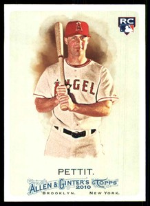 2010 Topps Allen & Ginter Chris Pettit RC Los Angeles Angels #292