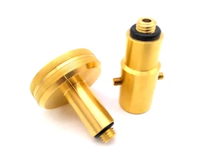 LPG Tankadapter Set M12 DISH + Bajonett JTG/Icom - Bild 1 von 1