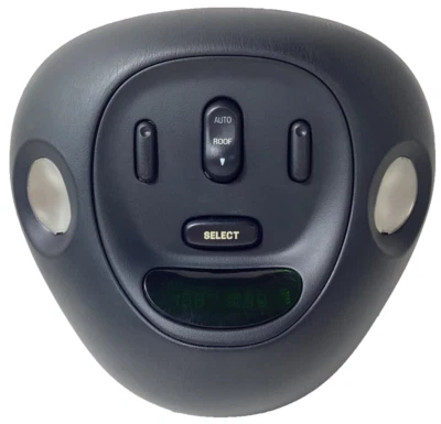 Ford F-150 1997-2003 consola superior domo mapa luz pantalla y techo corredizo negro OEM Foto 1 de 4