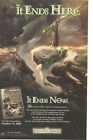 2004 RASALVATORE THE TWO SWORDS FORGOTTEN REALMS Book PRINT AD ART - IT ENDS NOW