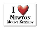 NEWTON MOUNT KENNEDY (WW) SOUVENIR IRELAND WICKLOW FRIDGE MAGNET I LOVE