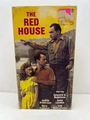The Red House starring Edward G Robinson - Lon McCallister (VHS,1986,B&W) - Image 1 of 4
