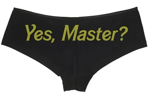 YES MASTER daddy? ddlg bdsm obediant submissive boyshort underwear sexy panties - Picture 1 of 23
