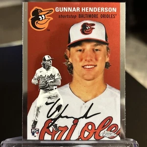Gunnar Henderson 2023 Topps Chrome Platinum Anniversary Prism Refractor #50 - Foto 1 di 2