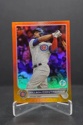 Willson Conteras  2022, Topps Orange Foil  #147, Near Mint  /75 - Image 1 of 2