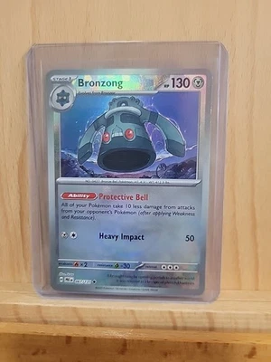 Bronzong (Poke Ball Pattern) 067/131 Sv: Prismatic Evolutions Holo - Image 1 of 3