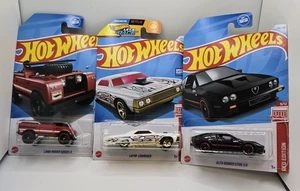 LOT OF 3 - 2022 HOT WHEELS RED EDITION # 92, 98, & 113 Names in Description - Picture 1 of 13