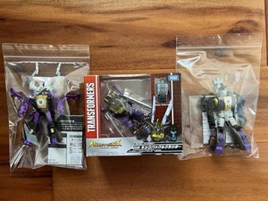 Transformers LEGENDS KICKBACK LG-47, BOMBSHELL & SHRAPNEL G1 Insecticons Takara - Picture 1 of 5