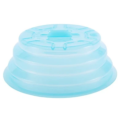 KICHWIT Collapsible Silicone Microwave Plate Cover Splatter Guard, Dishwasher Safe & ...