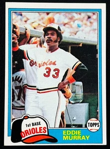 Tarjeta de béisbol 1981 Topps Eddie Murray #490 Baltimore Orioles subasta sin precio base - Imagen 1 de 2