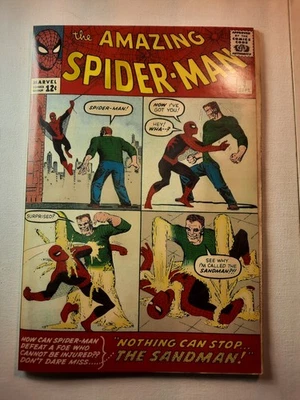 The Amazing Spider-Man No4 (Marvel Comics сентябрь 1963) NG. Факсимильный чехол. - Изображение 1 из 4
