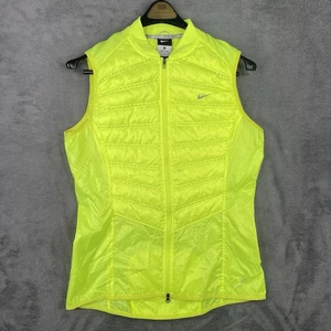 Nike Vest Womens Medium AeroLoft 800 Running Reflective Active Jacket Sleeveless - Picture 1 of 17