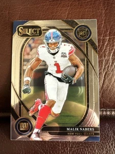 2024 Select Malik Nabers Club Level #220 New York Giants RC Rookie - Picture 1 of 2