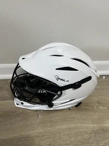 STX Rival Jr Junior Adjustable Lacrosse Helmet Size Youth Fits Up To 22" - Picture 1 of 6