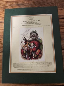 Optimago Puzzle - Classic Wooden Jigsaw Puzzle Merry Old Santa Claus 336 Pieces - Picture 1 of 3