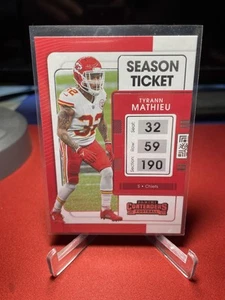 Panini Contenders #50 Tyrann Mathieu 2021 - Imagen 1 de 2