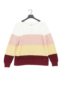 Barbour Women's Jumper XL Multi 100% Cotton Crew Neck Pullover - Picture 1 of 6