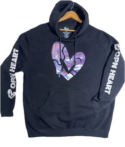 Jason Naylor Hoody Black XL, soft lavender metallic, holografischer Foliendruck - Bild 1 von 9