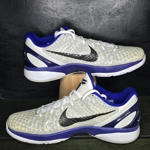 Nike Zoom Kobe VI 6 Men's Basketball Shoes White Purple Size 14 2010 Y2K - Picture 1 of 11