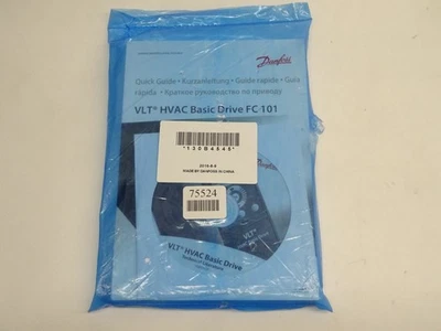 Danfoss VLT HVAC Basic Drive FC101 Kurzanleitung Bedienungsanleitung - Bild 1 von 4