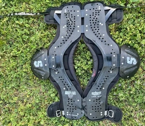 Schutt Varsity Flex 4.0 Skill Coprispalle Nero Large 18-19" 802257 42-44" - Foto 1 di 2
