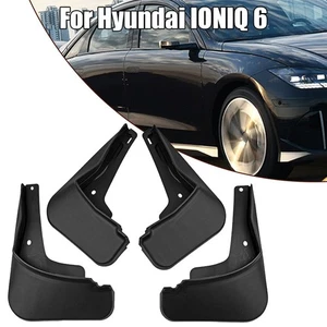 For Hyundai Ioniq 6 Mud Flaps Guards Car Tire Fender ABS Auto Parts High Quality - Picture 1 of 12