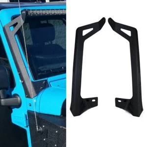 LED Light Bar Bracket Mount Left Right for Jeep Wrangler JK JKU 2007-2018 - Picture 1 of 10