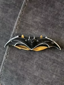 Dual Spring Gold Batman Knife Assisted Folding Blade Pocket Dark Knight Joker  - Picture 1 of 5