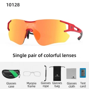 ROCKBROS Polarized Sunglasses Men Women UV Protection Cycling Driving Gglasses - Picture 1 of 7