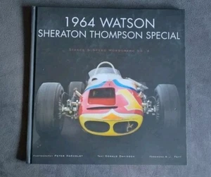 1964 Watson Sheraton Thompson Special Stance And Speed Monograph 4 Hardback Book - Picture 1 of 3