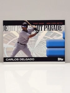 2006 Topps Hit Parade Insert #HR10 Carlos Delgado New York Mets MLB Baseball - Picture 1 of 2