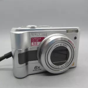 Panasonic Digital Camera Lumix DMC-LZ3 5.0MP Silver Tested - Picture 1 of 8