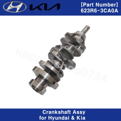 Conjunto de cigüeñal 623R63CA0A para Hyundai Santa Fe 13-16, Azera 17-22 Kia Sorento Foto 1 de 4