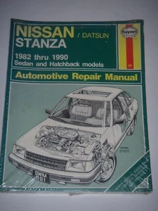 Haynes Owners Workshop Manual - Nissan Stanza 1982 - 1990 - #981 - Softcover - Picture 1 of 3