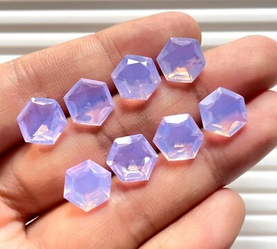 Beautiful Lavender Quartz Faceted Cut Hexagon Gemstone, Wholesale Loose Gemstone - Image 1 of 4