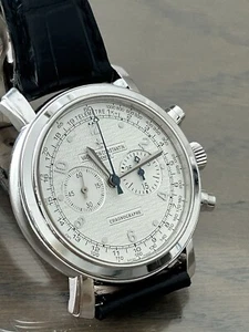 Vacheron Constantin Malte 18k White Gold Silver Manual Watch 47120/000G-9098 - Picture 1 of 10