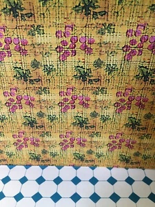 Triang Lines Reproduction dolls house wallpaper - Grapes - Picture 1 of 1