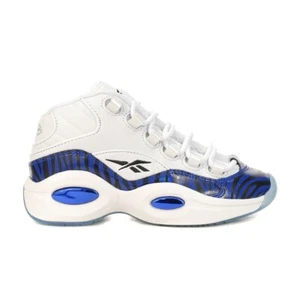 Nuevo Para Hombres Reebok X Panini Question Mid Allen Iverson Blanco Azul Tigre Prizm Talla 10 - Imagen 1 de 6