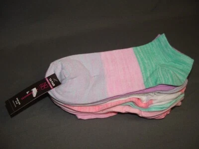 Дамы 10 упаковка низкого покроя носки размер 4 - 10 - Изображение 1 из 4