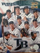2004 TAMPA BAY DEVIL RAYS Team Composite 8X10 Photo